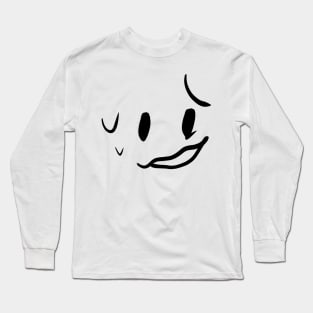 Concerned Face Long Sleeve T-Shirt